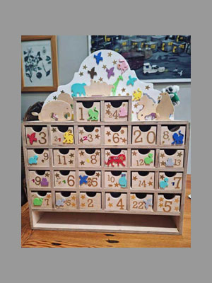 Wooden Advent Calendar
